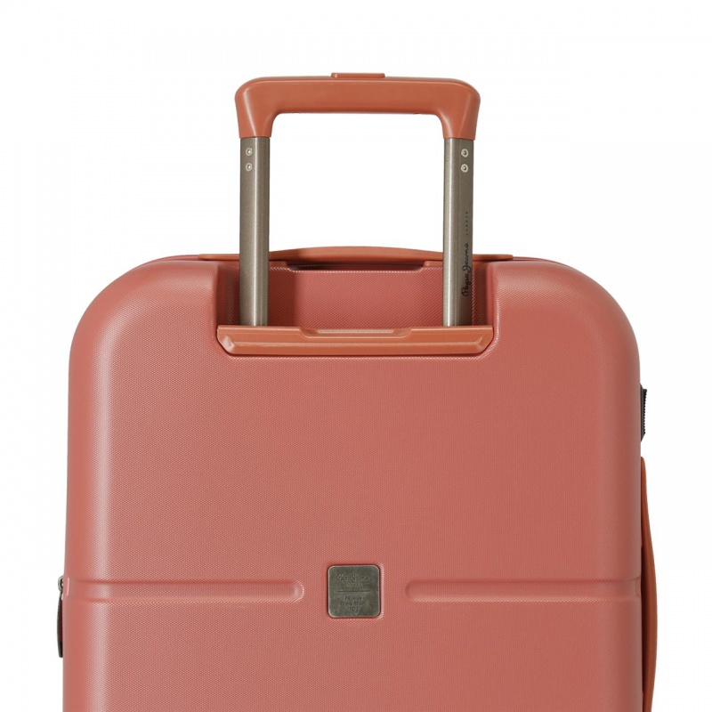 PEPE JEANS Highlight Terracota, ABS Cestovní kufr, 55x40x20cm, 37L, 7688626 (small exp.) PEPE JEANS Highlight Terracota, ABS Cestovní kufr, 55x40x20cm, 37L, 7688626 (small exp.)