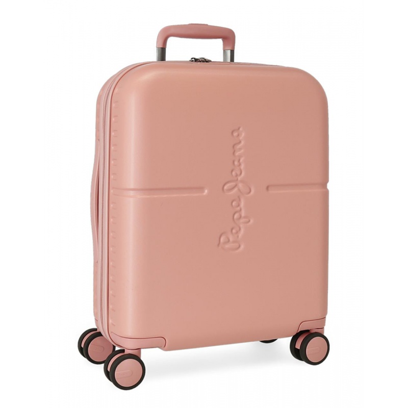 PEPE JEANS Highlight Rosa Claro, ABS Cestovný kufor, 55x40x20cm, 37L, 7689124 (small) PEPE JEANS Highlight Rosa Claro, ABS Cestovný kufor, 55x40x20cm, 37L, 7689124 (small)
