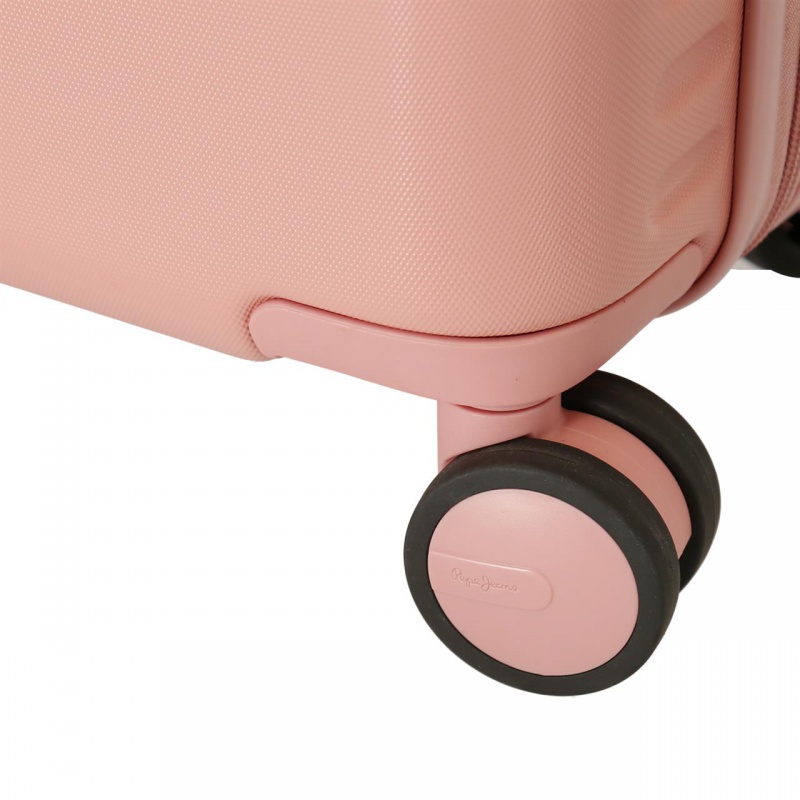 PEPE JEANS Highlight Rosa Claro, ABS Cestovný kufor, 55x40x20cm, 37L, 7689124 (small) PEPE JEANS Highlight Rosa Claro, ABS Cestovný kufor, 55x40x20cm, 37L, 7689124 (small)