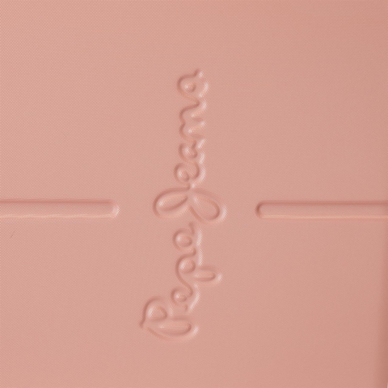 PEPE JEANS Highlight Rosa Claro, ABS Cestovní kufr, 55x40x20cm, 37L, 7689124 (small) PEPE JEANS Highlight Rosa Claro, ABS Cestovní kufr, 55x40x20cm, 37L, 7689124 (small)