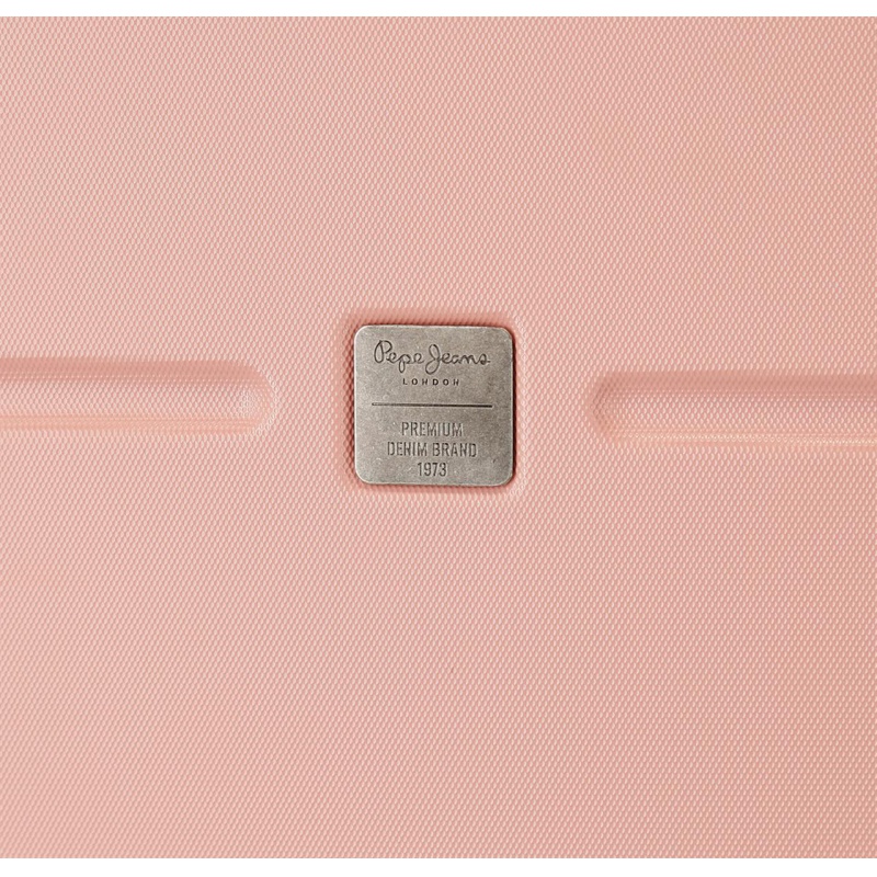 PEPE JEANS Highlight Rosa Claro, ABS Cestovný kufor, 55x40x20cm, 37L, 7689124 (small) PEPE JEANS Highlight Rosa Claro, ABS Cestovný kufor, 55x40x20cm, 37L, 7689124 (small)