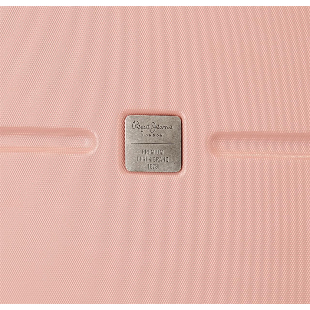 PEPE JEANS Highlight Rosa Claro – Cestovný kufor 55×40×20 cm, 37 L (príručná batožina)
