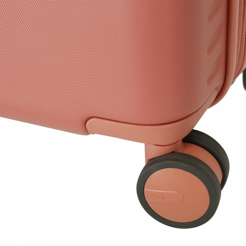PEPE JEANS Highlight Terracota, ABS Cestovný kufor, 55x40x20cm, 37L, 7689126 (small) PEPE JEANS Highlight Terracota, ABS Cestovný kufor, 55x40x20cm, 37L, 7689126 (small)