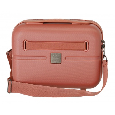 PEPE JEANS Highlight Terracota, Cestovný kozmetický kufrík, 21x29x15cm, 7683926 PEPE JEANS Highlight Terracota, Cestovný kozmetický kufrík, 21x29x15cm, 7683926