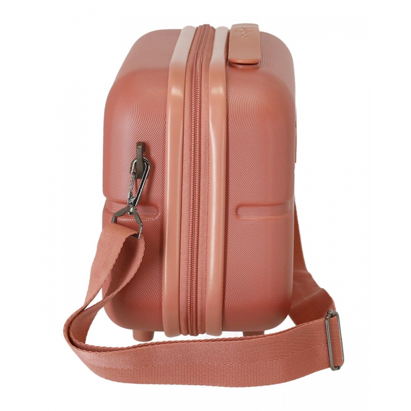 PEPE JEANS Highlight Terracota, Cestovný kozmetický kufrík, 21x29x15cm, 7683926 PEPE JEANS Highlight Terracota, Cestovný kozmetický kufrík, 21x29x15cm, 7683926