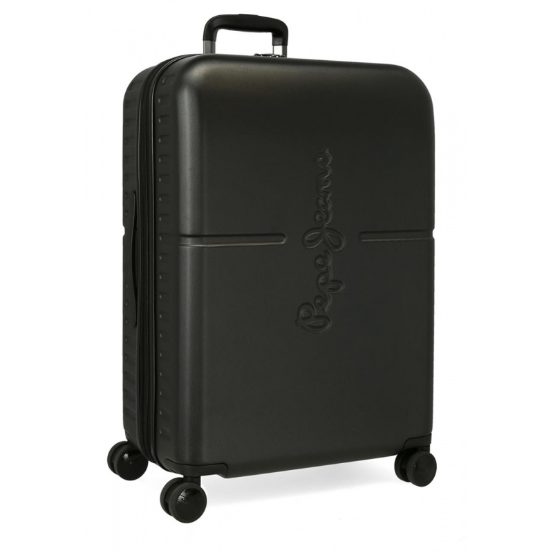 PEPE JEANS Highlight Negro, Cestovní kufr, 70x48x28cm, 79L, 7689221 (medium exp.) PEPE JEANS Highlight Negro, Cestovní kufr, 70x48x28cm, 79L, 7689221 (medium exp.)