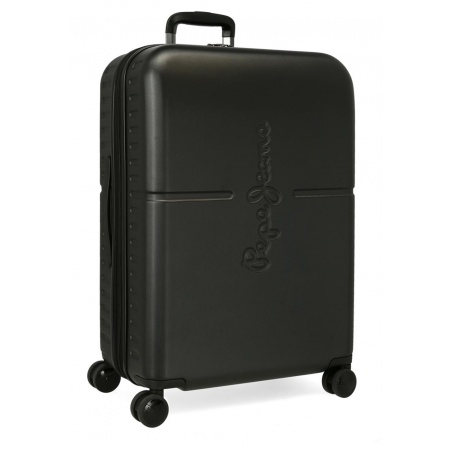 PEPE JEANS Highlight Negro, Cestovní kufr, 70x48x28cm, 79L, 7689221 (medium exp.)