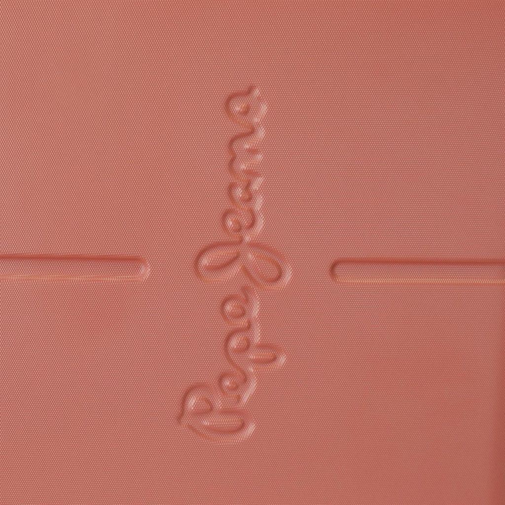 PEPE JEANS Highlight Terracota, Sada luxusních ABS cestovních kufrů 70cm/55cm, 7689526