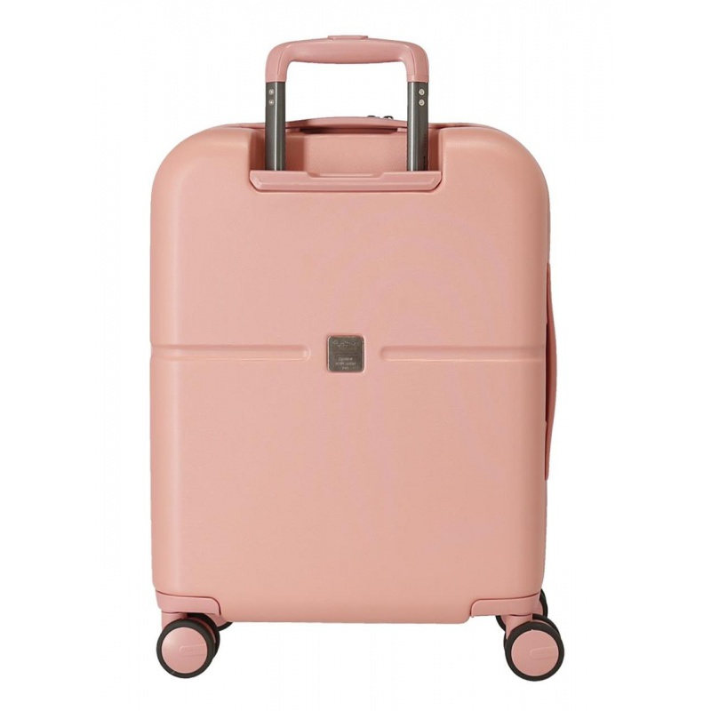 PEPE JEANS Highlight Rosa Claro, Sada luxusných ABS cestovných kufrov 70cm/55cm, 7689524 PEPE JEANS Highlight Rosa Claro, Sada luxusných ABS cestovných kufrov 70cm/55cm, 7689524