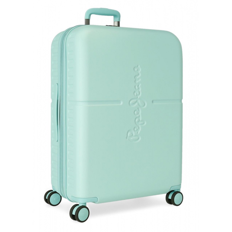 PEPE JEANS Highlight Turquesa, Cestovný kufor, 70x48x28cm, 79L, 7689225 (medium exp.) PEPE JEANS Highlight Turquesa, Cestovný kufor, 70x48x28cm, 79L, 7689225 (medium exp.)
