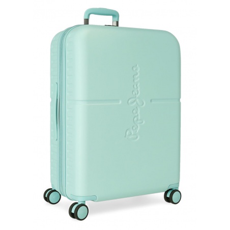 PEPE JEANS Highlight Turquesa, Cestovný kufor, 70x48x28cm, 79L, 7689225 (medium exp.)