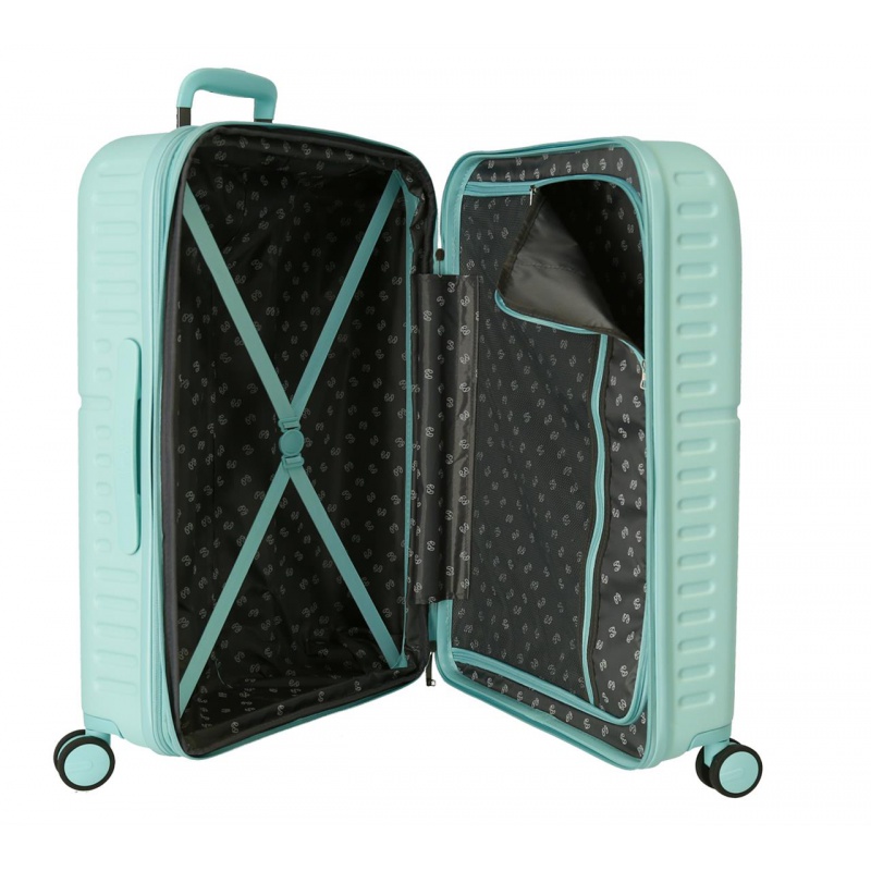 PEPE JEANS Highlight Turquesa, Cestovný kufor, 70x48x28cm, 79L, 7689225 (medium exp.) PEPE JEANS Highlight Turquesa, Cestovný kufor, 70x48x28cm, 79L, 7689225 (medium exp.)