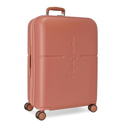 PEPE JEANS Highlight Terracota, Cestovní kufr, 70x48x28cm, 79L, 7689226 (medium exp.) PEPE JEANS Highlight Terracota, Cestovní kufr, 70x48x28cm, 79L, 7689226 (medium exp.)