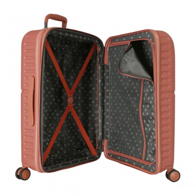 PEPE JEANS Highlight Terracota, Cestovní kufr, 70x48x28cm, 79L, 7689226 (medium exp.) PEPE JEANS Highlight Terracota, Cestovní kufr, 70x48x28cm, 79L, 7689226 (medium exp.)
