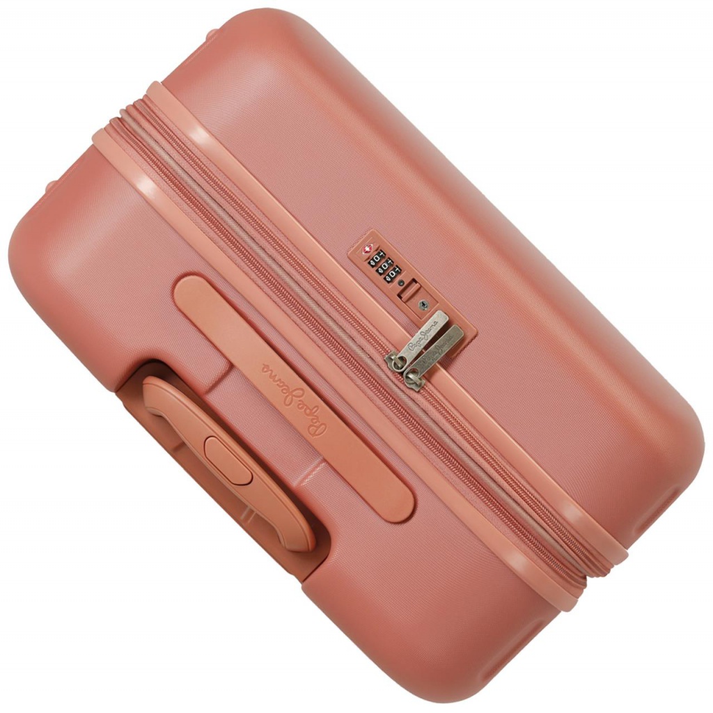 PEPE JEANS Highlight Terracota – Cestovný kufor 70×48×28 cm, 79 L