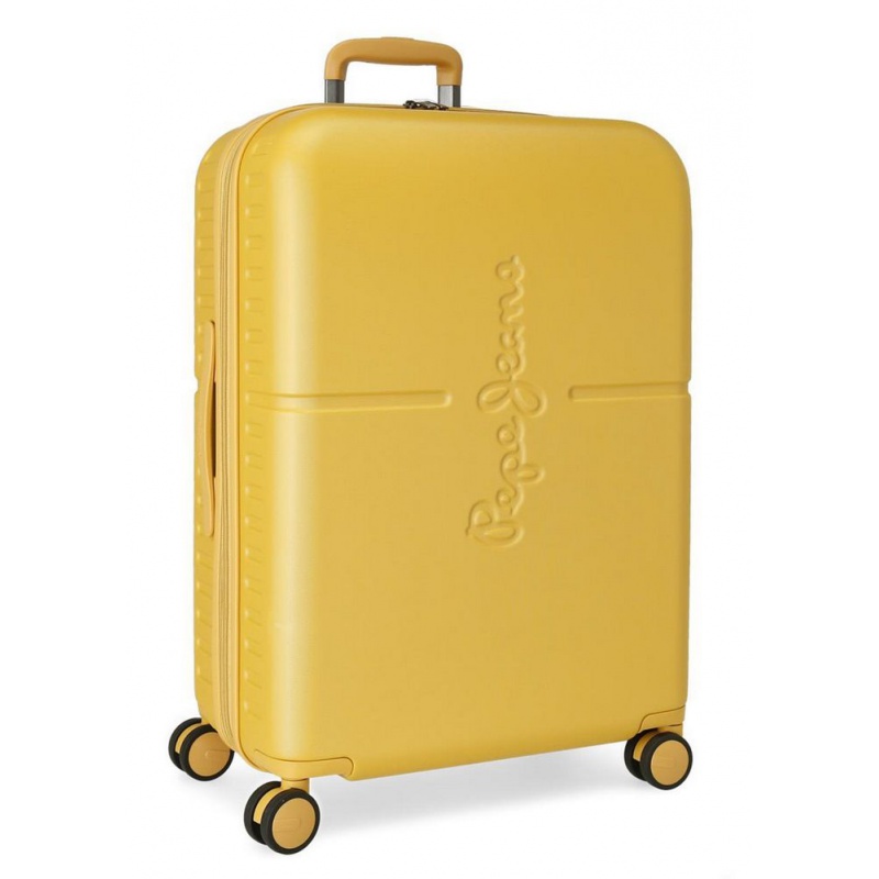 PEPE JEANS Highlight Ochre, Cestovný kufor, 70x48x28cm, 79L, 7689223 (medium exp.) PEPE JEANS Highlight Ochre, Cestovný kufor, 70x48x28cm, 79L, 7689223 (medium exp.)