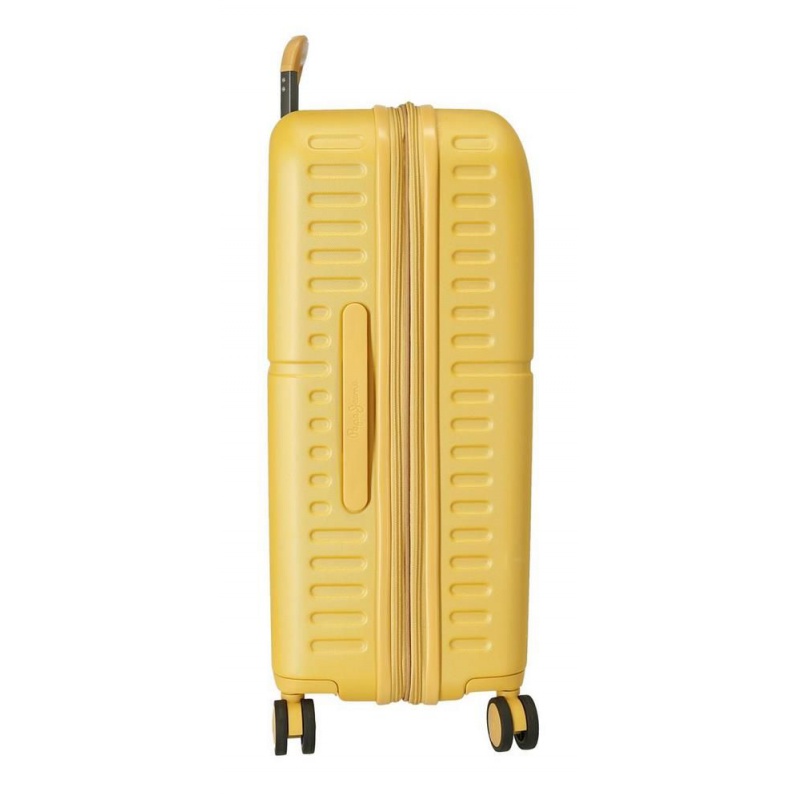 PEPE JEANS Highlight Ochre, Cestovný kufor, 70x48x28cm, 79L, 7689223 (medium exp.) PEPE JEANS Highlight Ochre, Cestovný kufor, 70x48x28cm, 79L, 7689223 (medium exp.)