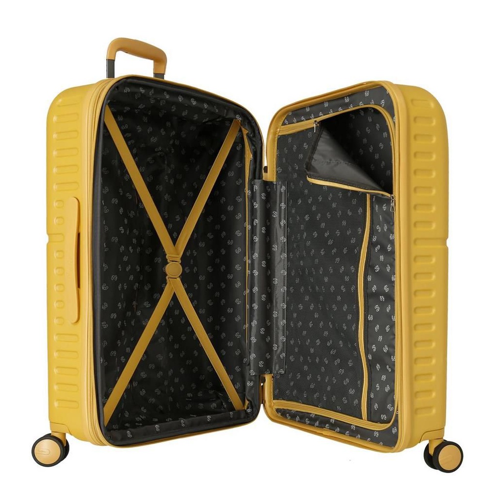 PEPE JEANS Highlight Ochre, Cestovní kufr, 70x48x28cm, 79L, 7689223 (medium exp.)