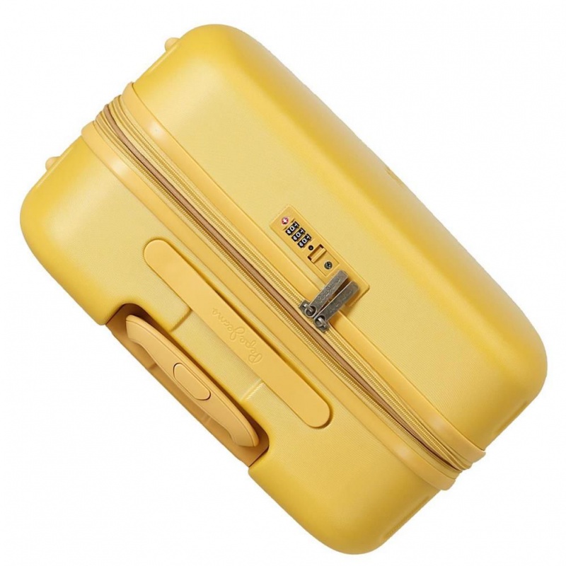 PEPE JEANS Highlight Ochre, Cestovný kufor, 70x48x28cm, 79L, 7689223 (medium exp.) PEPE JEANS Highlight Ochre, Cestovný kufor, 70x48x28cm, 79L, 7689223 (medium exp.)