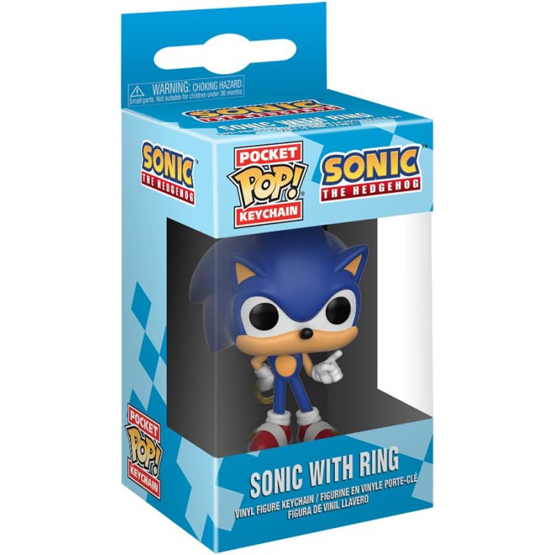 Přívěsek na klíče Funko Pop Ježek Sonic 4cm Přívěsek na klíče Funko Pop Ježek Sonic 4cm