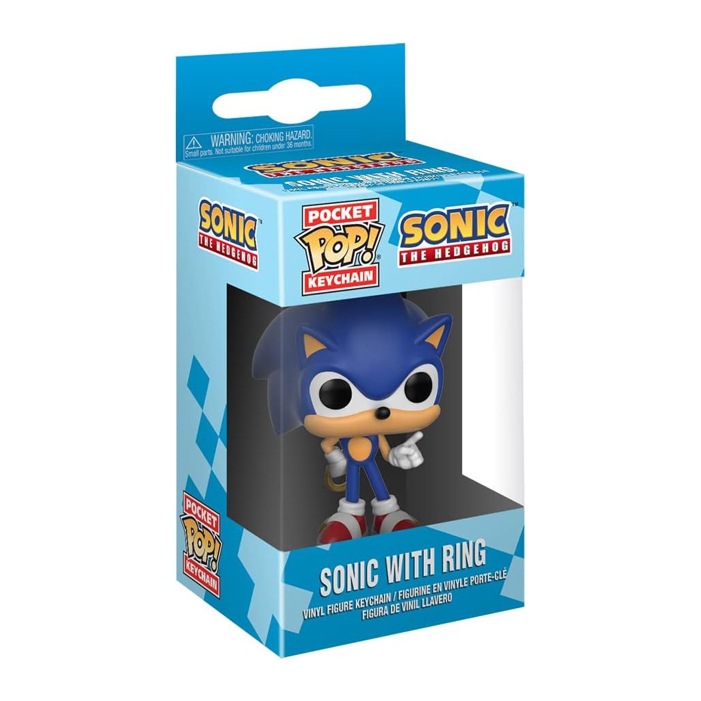 Prívesok na kľúče Funko Pop Ježko Sonic 4cm