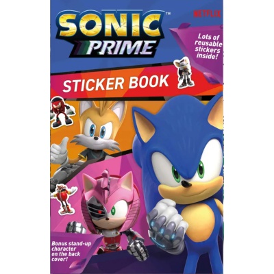 Kreativní set Ježek Sonic (omalovánky, samolepky), SN00013 Kreativní set Ježek Sonic (omalovánky, samolepky), SN00013