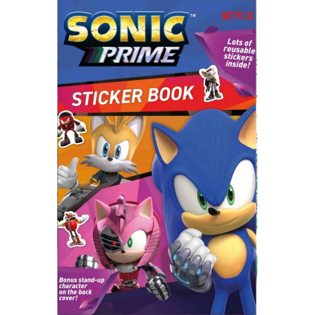 Kreativní set Ježek Sonic (omalovánky, samolepky), SN00013