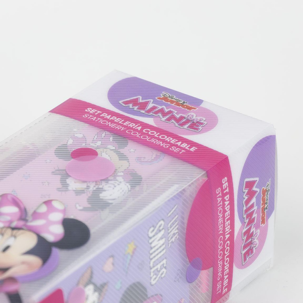 Kreatívny set Minnie Mouse (omaľovánky, pastelky, samolepky, blok), 2700000838
