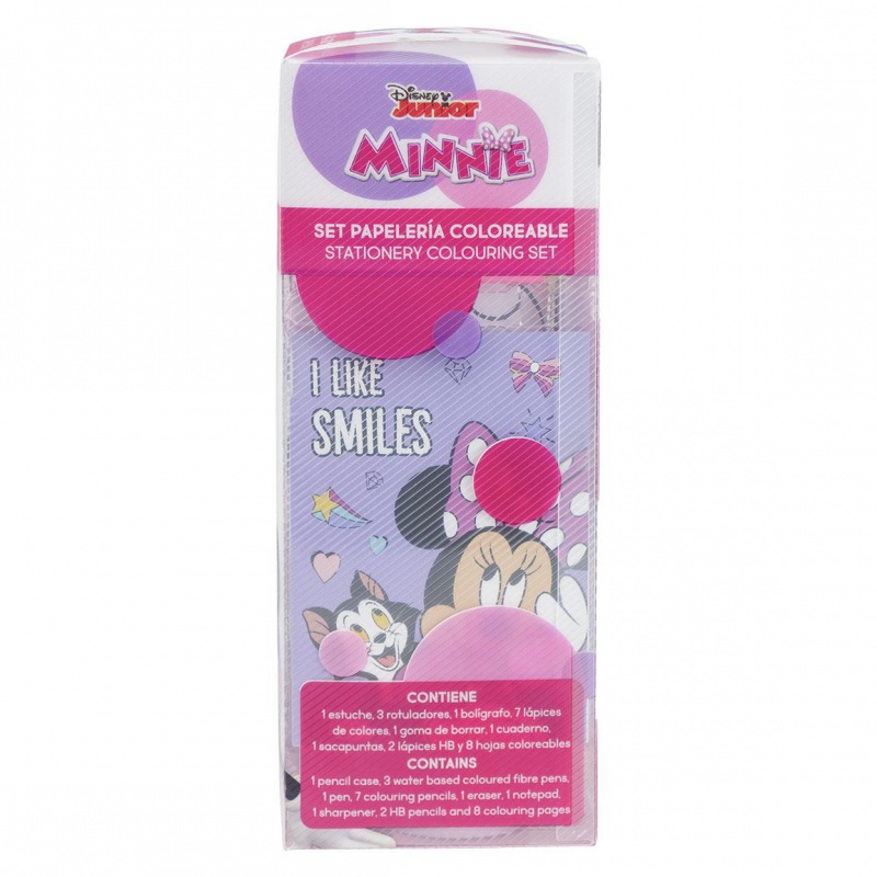 Kreatívny set Minnie Mouse (omaľovánky, pastelky, samolepky, blok), 2700000838 Kreatívny set Minnie Mouse (omaľovánky, pastelky, samolepky, blok), 2700000838