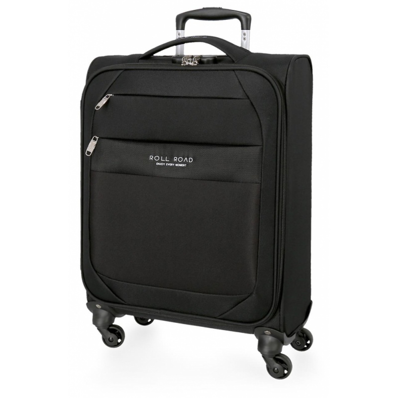 Textilný cestovný kufor ROLL ROAD ROYCE Black / Čierny, 55x40x20cm, 39L, 5019121 (small) Textilný cestovný kufor ROLL ROAD ROYCE Black / Čierny, 55x40x20cm, 39L, 5019121 (small)