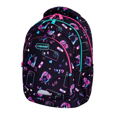 Školní batoh pro první stupeň Head GIRL GO, AB330, 502024052