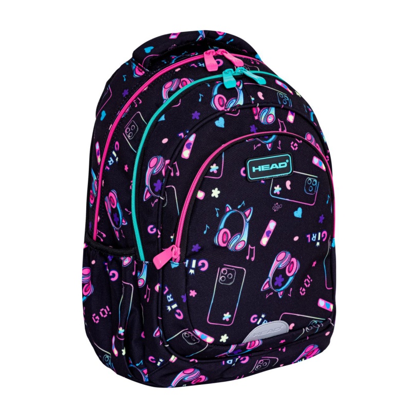 Školní batoh pro první stupeň Head GIRL GO, AB330, 502024052 Školní batoh pro první stupeň Head GIRL GO, AB330, 502024052