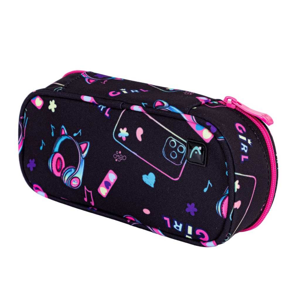 Jednokomorový penál / pouzdro Head GIRL GO, AC6, 503024076