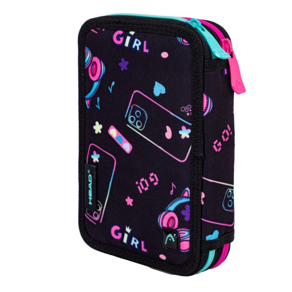 Dvoupatrový penál Head GIRL GO, AC2, 503024040