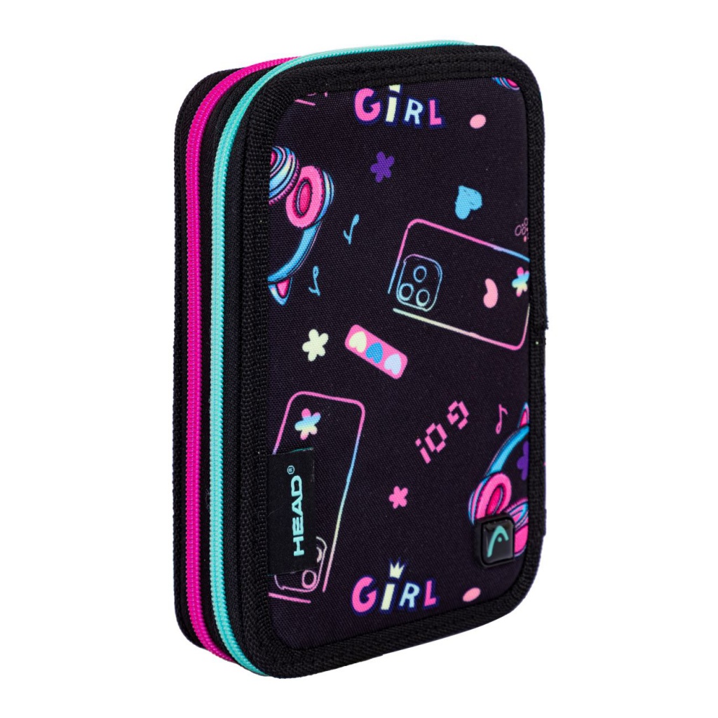 Dvoupatrový penál Head GIRL GO, AC2, 503024040