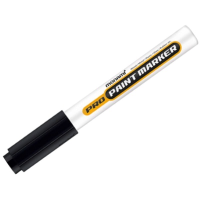 Profesionálny popisovač Monami Pro Paint Marker, 2mm, Čierny Profesionálny popisovač Monami Pro Paint Marker, 2mm, Čierny