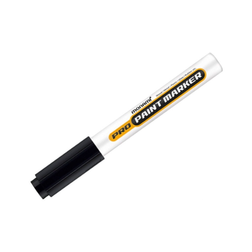 Profesionálny popisovač Monami Pro Paint Marker, 2mm, Čierny