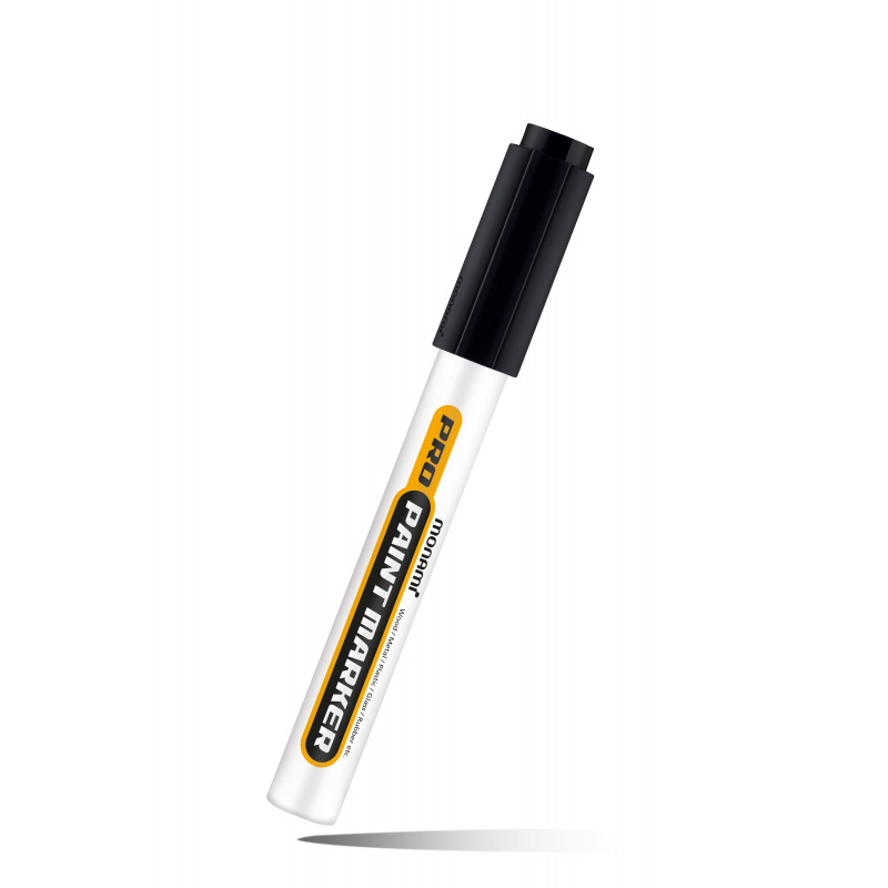 MONAMI Permanentní průmyslový popisovač ProPaint, 2mm, Černý MONAMI Permanentní průmyslový popisovač ProPaint, 2mm, Černý
