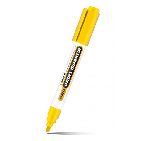 Profesionálny popisovač Monami Pro Paint Marker, 2mm, Žltý