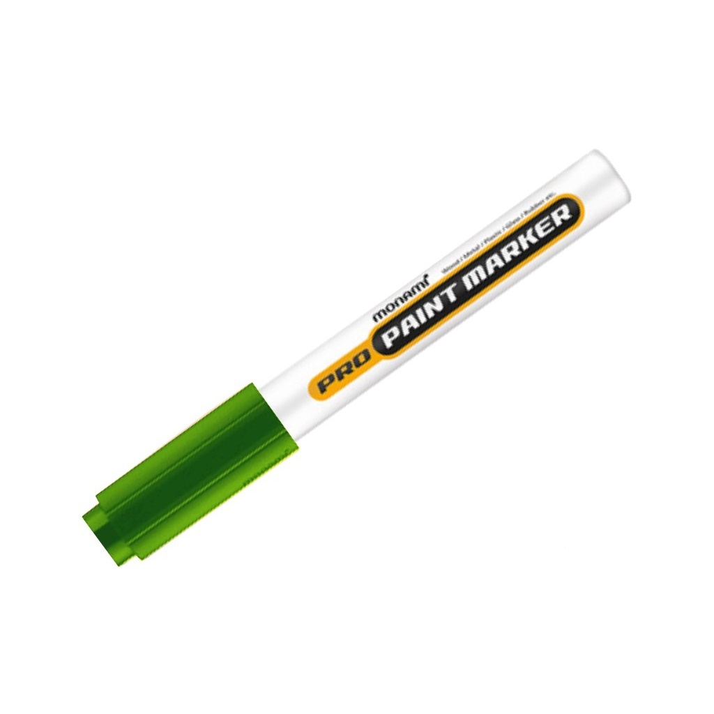 MONAMI Permanentní průmyslový popisovač ProPaint, 2mm, Zelený