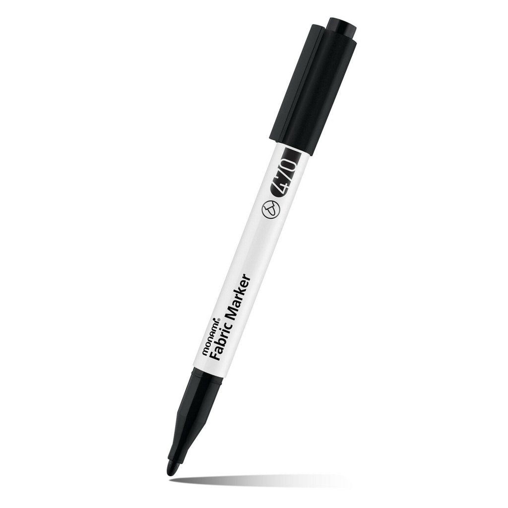 MONAMI Sada popisovačů na textil FABRIC MARKER 470, 15+1ks