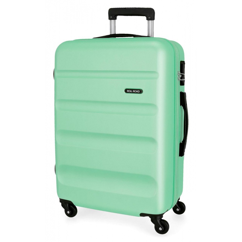 ABS Cestovný kufor ROLL ROAD FLEX Turquesa, 65x46x23cm, 56L, 584926B (medium) ABS Cestovný kufor ROLL ROAD FLEX Turquesa, 65x46x23cm, 56L, 584926B (medium)