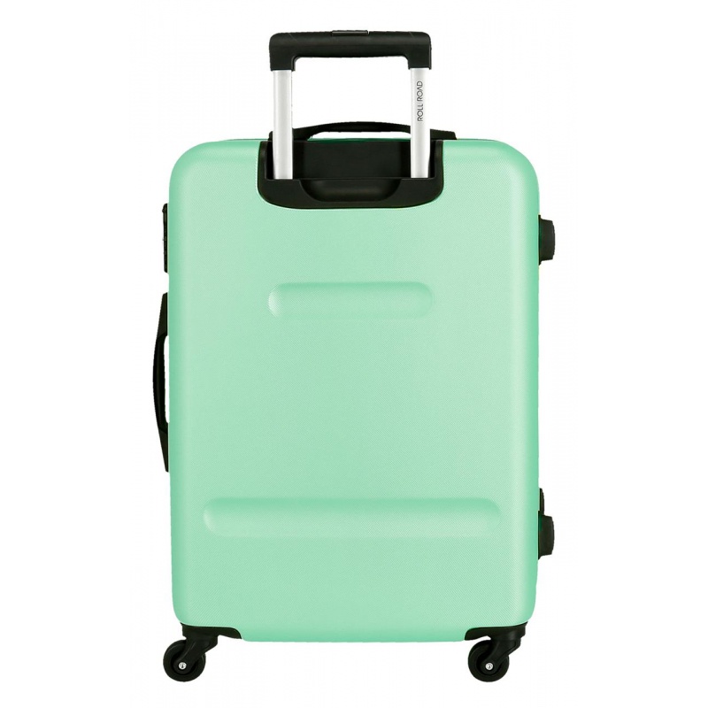 ABS Cestovný kufor ROLL ROAD FLEX Turquesa, 65x46x23cm, 56L, 584926B (medium) ABS Cestovný kufor ROLL ROAD FLEX Turquesa, 65x46x23cm, 56L, 584926B (medium)