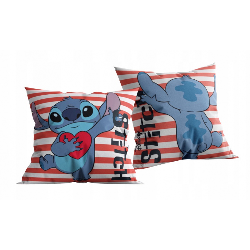 Obojstranný dekoračný vankúšik Lilo & Stitch, 40/40cm, ST3C Obojstranný dekoračný vankúšik Lilo & Stitch, 40/40cm, ST3C