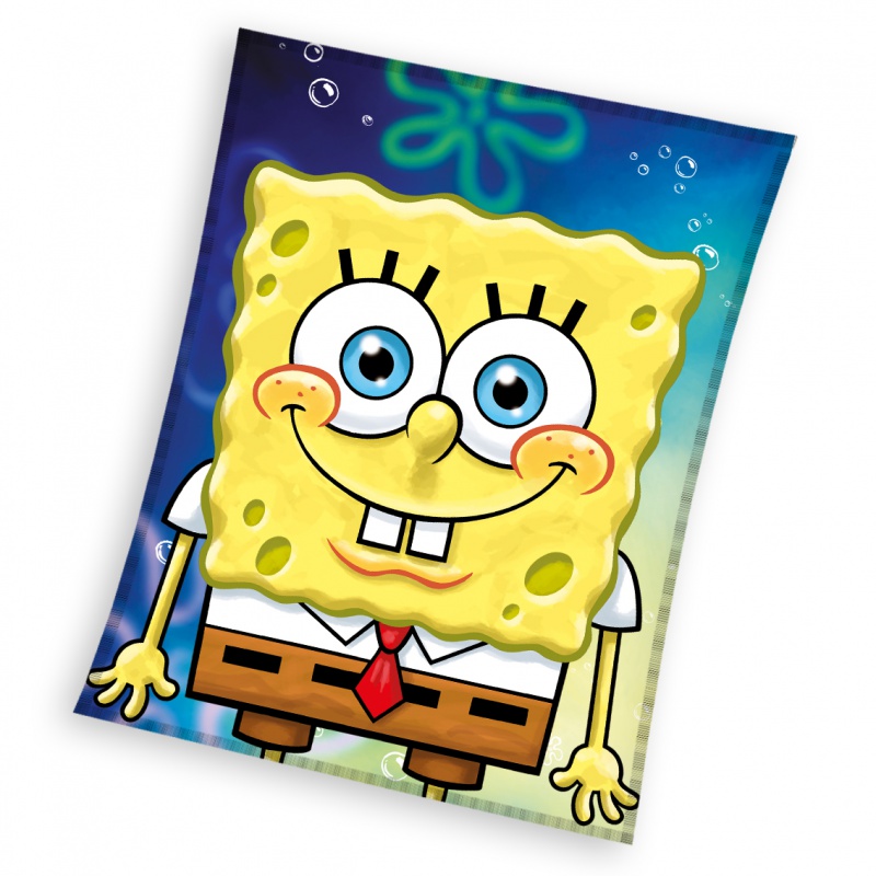 Flísová deka 110/140cm SPONGEBOB, SBOB223003