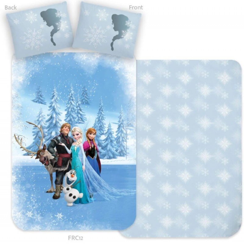 Bavlnené obliečky do postieľky DISNEY FROZEN, 100/135+60/40, FR13399 Bavlnené obliečky do postieľky DISNEY FROZEN, 100/135+60/40, FR13399