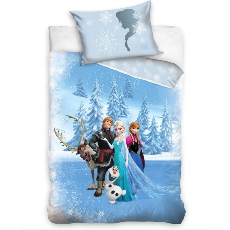 Bavlnené obliečky do postieľky DISNEY FROZEN, 100/135+60/40, FR13399 Bavlnené obliečky do postieľky DISNEY FROZEN, 100/135+60/40, FR13399