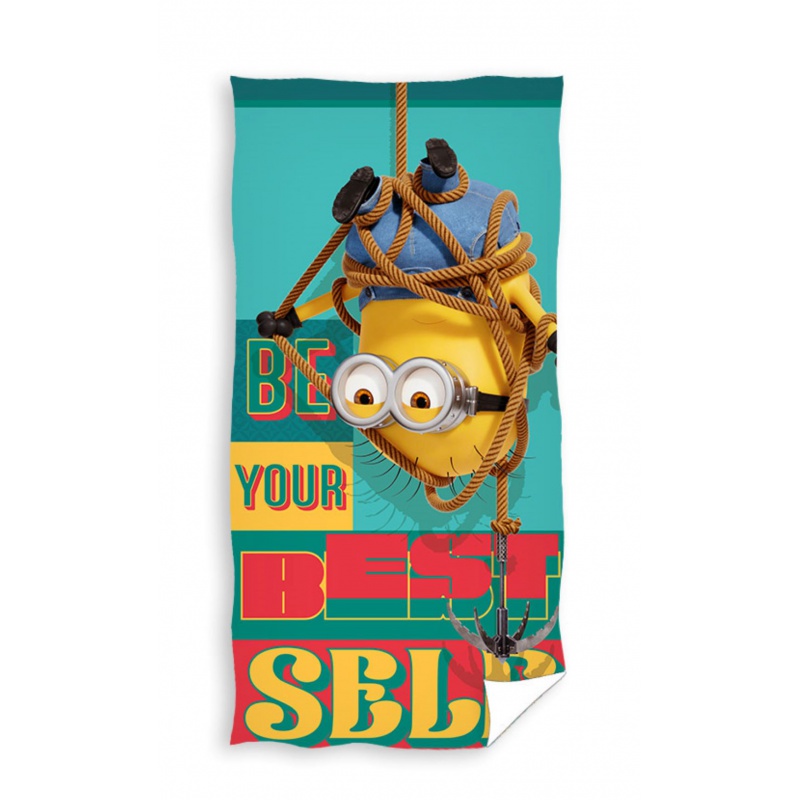 Bavlnená osuška 70/140cm Carbotex Mimoni, MINION235016-R Bavlnená osuška 70/140cm Carbotex Mimoni, MINION235016-R