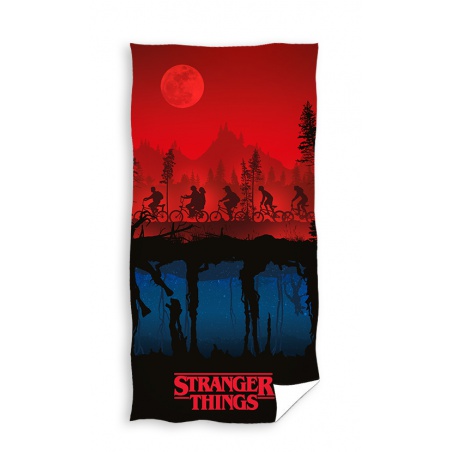 Bavlněná osuška 70/140cm Stranger Things, STR213002