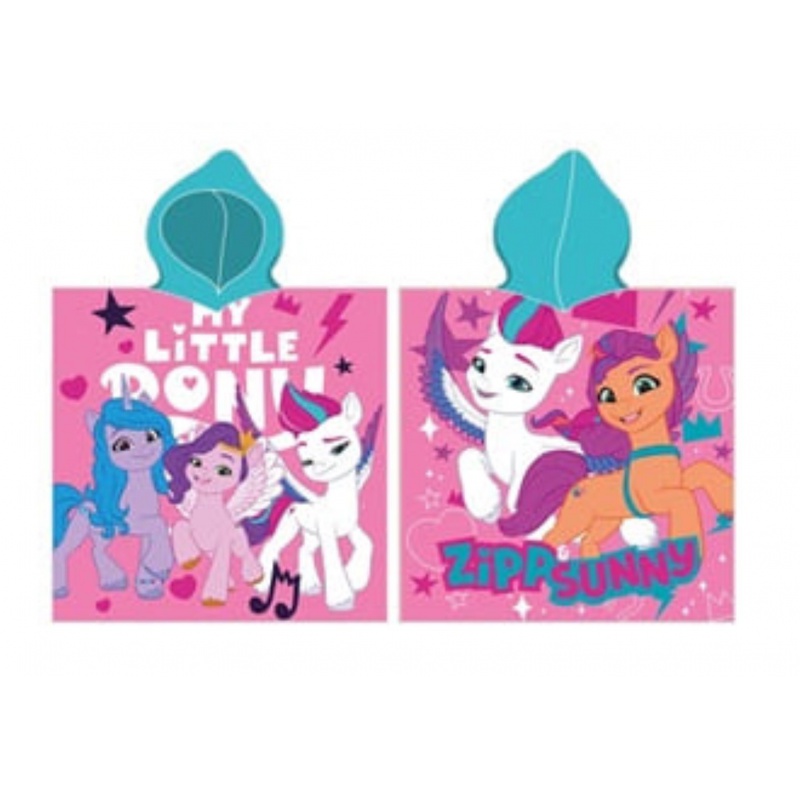 Bavlněné pončo 55/110cm My Little Pony, MLP235020 Bavlněné pončo 55/110cm My Little Pony, MLP235020